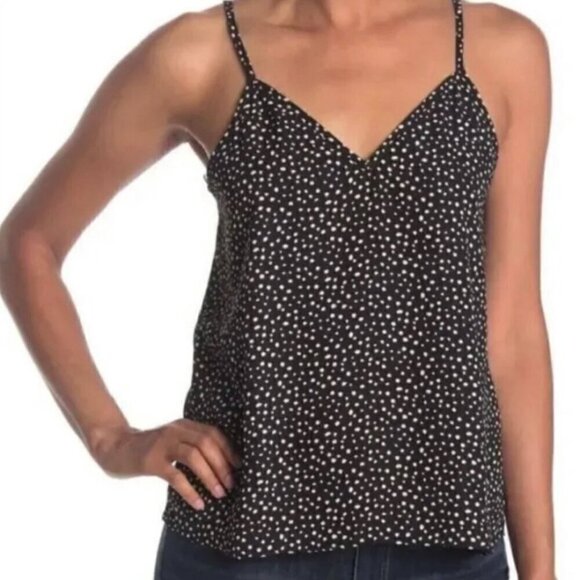 NWT Abound by Nordstrom Black Polka Dot Camisole - Size: Small - Picture 8 of 8